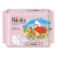 SIOLA Ultra Прокладки гигиенические Dry Super 14шт